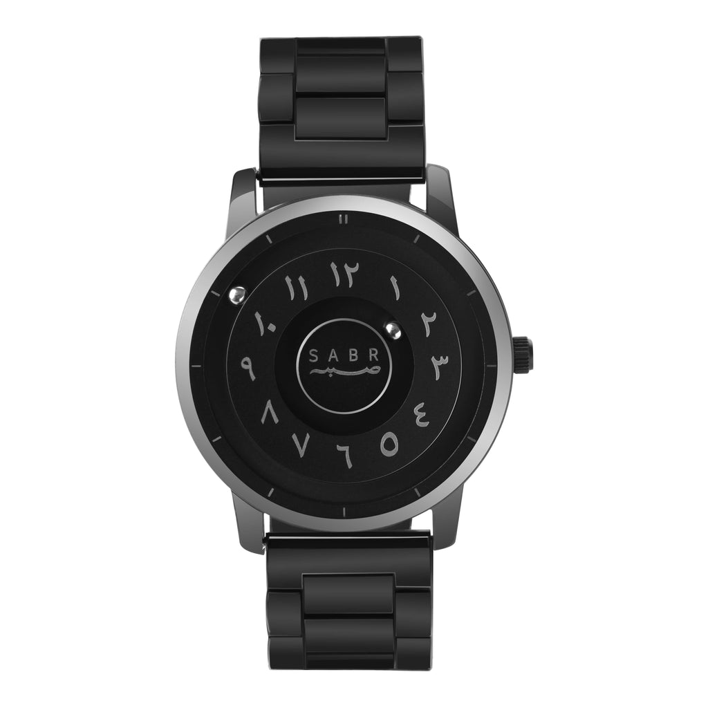 1 SABR Black Arabic Numeral Watch Men
