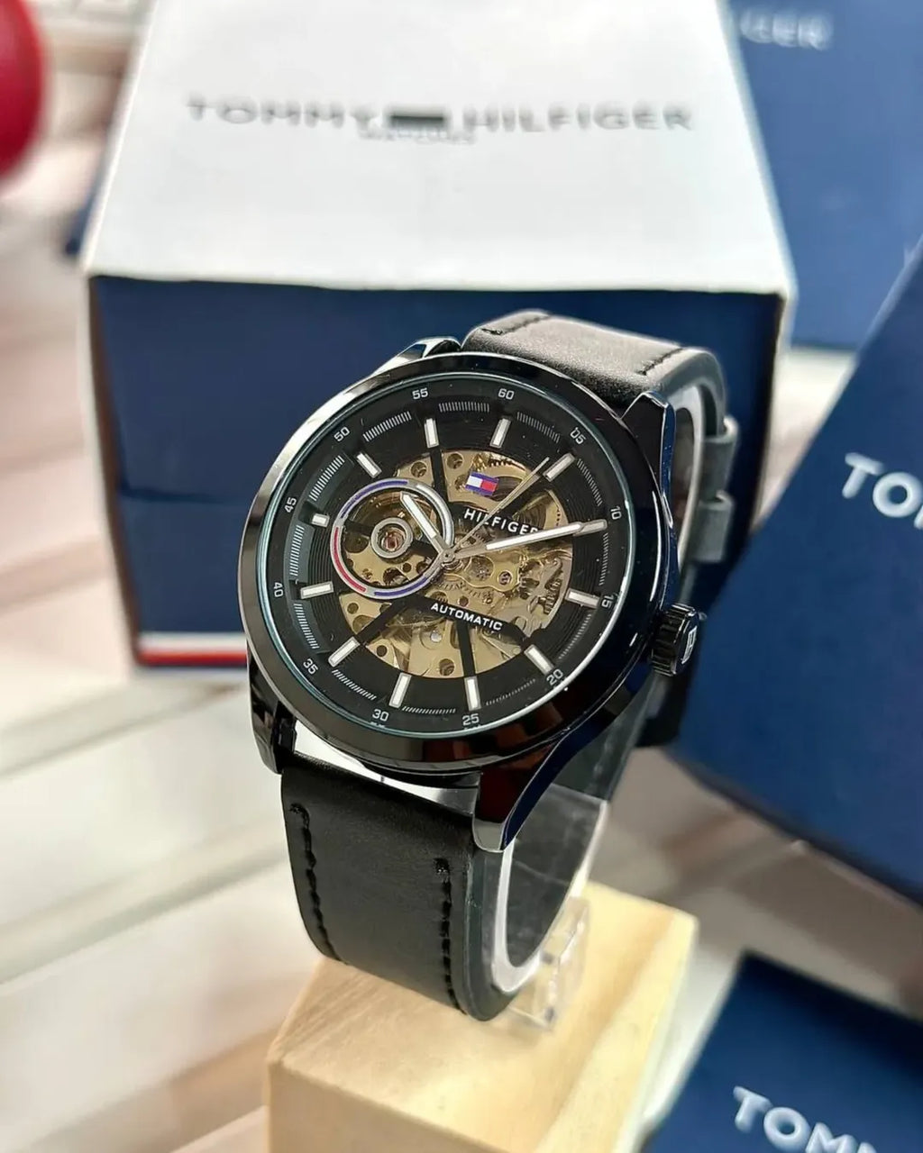 01 TOMMY HILFIGER AUTOMATIC WATCH